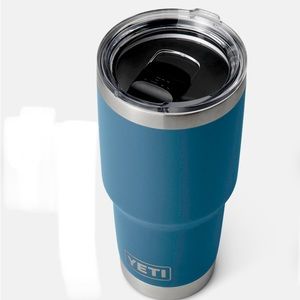 30 ounce Oz YETI rambler tumbler mug Cup limited edition color NORDIC BLUE w lid